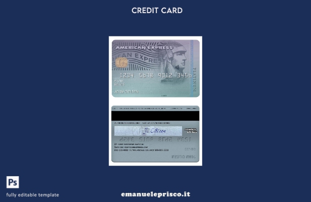 stile verificato USA Scopri il modello di carta Platinum di Bank Amex